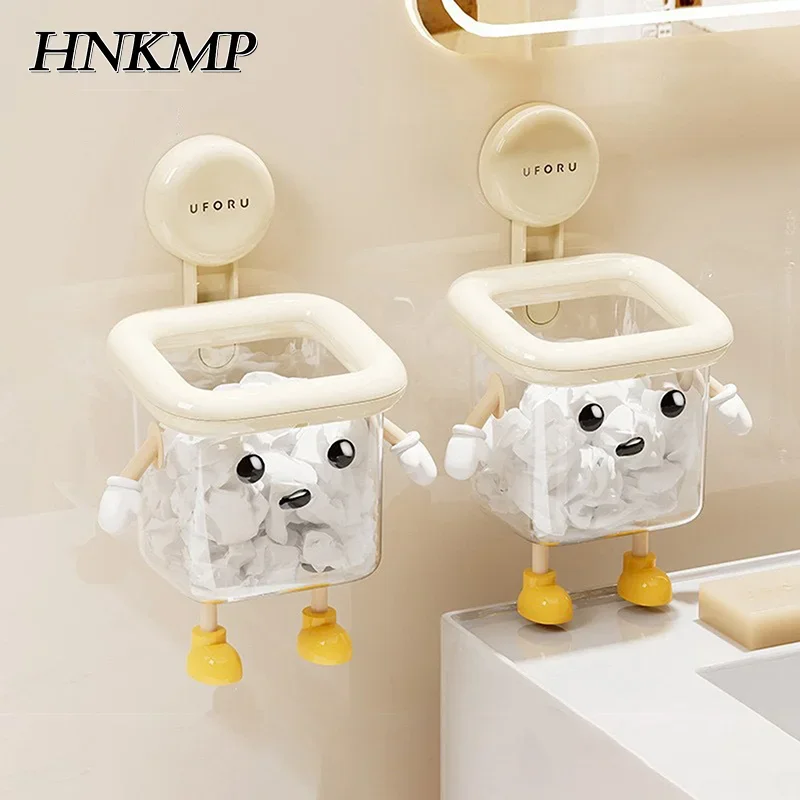

Multifunctional Plastic Storage Rack Multi-Functional No Drilling Storage Box Wall Mounted Durable Bathroom Toothbrush Shelf