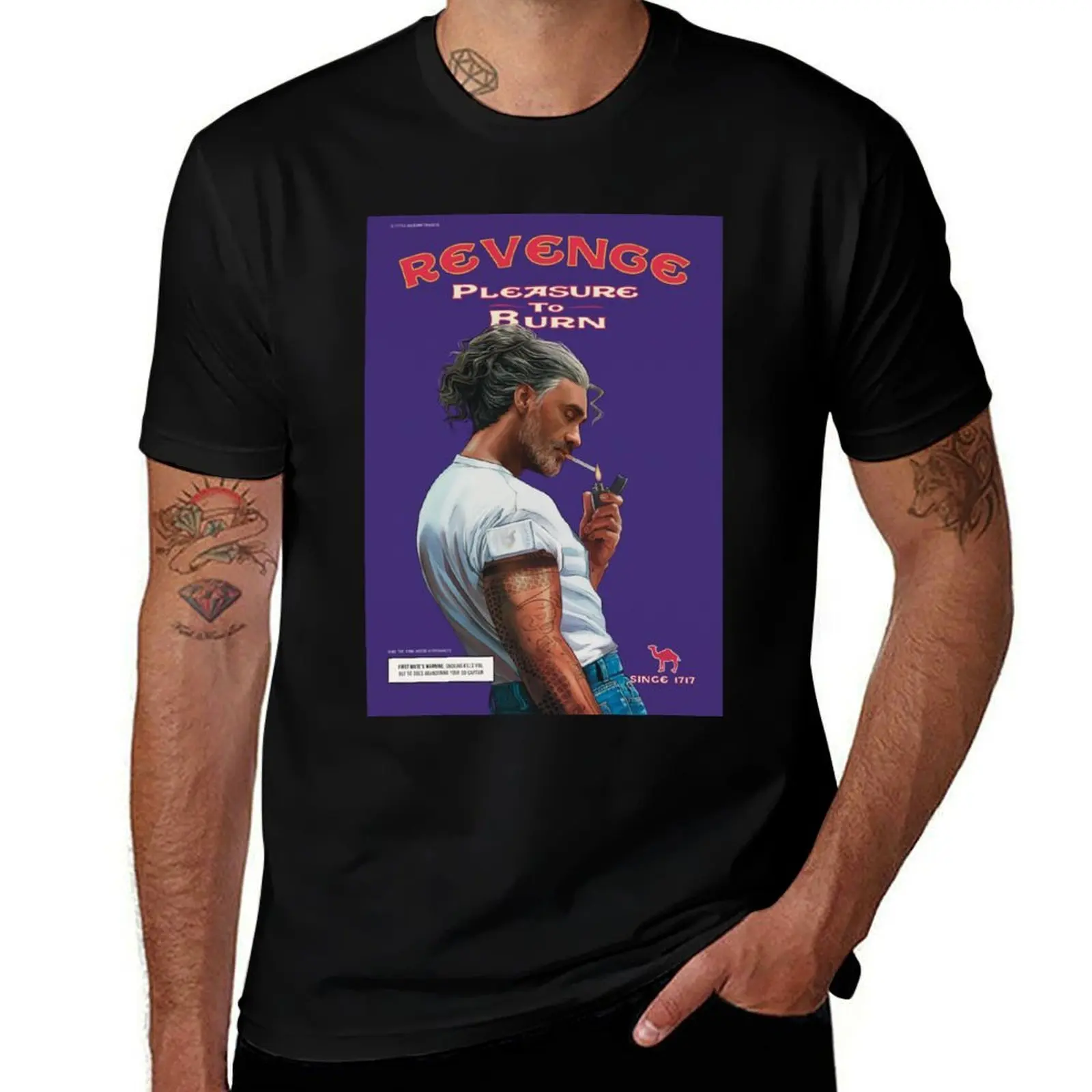 Pleasure To Burn T-Shirt man t shirts high quality luxury brand T-Shirt