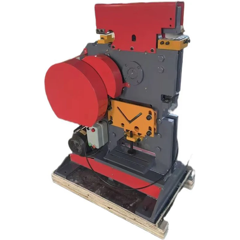 Multi-Function Combined Punching Shearing Machine Hydraulic Ironworker For Sheet Metal Steel Punching Cutting Channel Steel