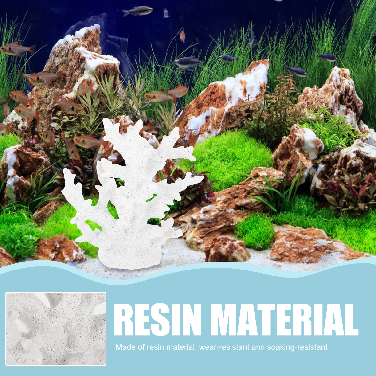 

Fish Tank Simulated Coral Ornaments Landscape Decoration Resin Decorative Corals