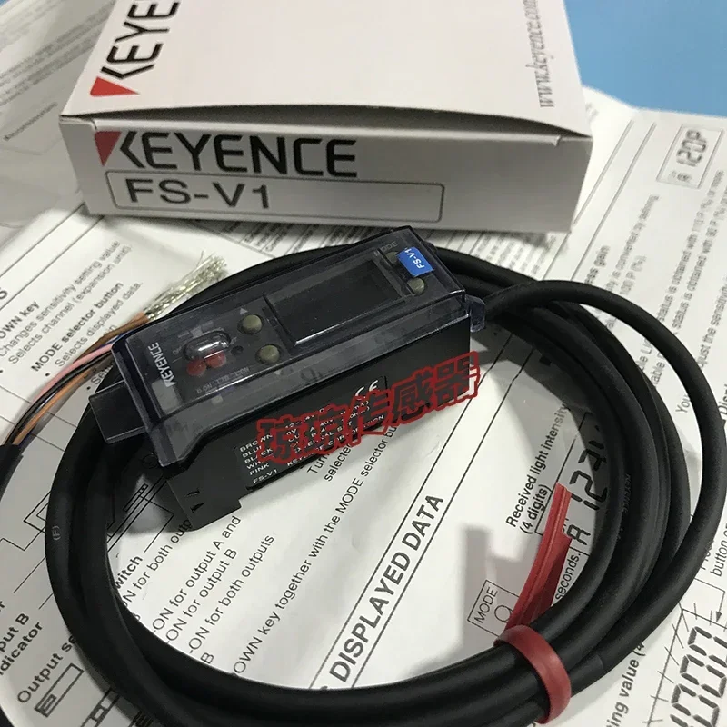 FS-V1 Japanese KEYENCE Genuine FS-V1P Digital Fiber Amplifier