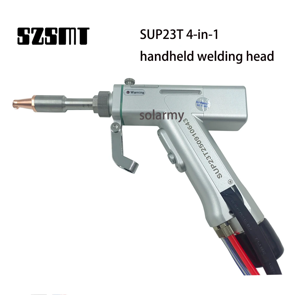 الأصلي الجديد أربعة في واحد اليد التنظيف بالليزر قطع لحام رئيس SUP23T ل 0-3KW آلة لحام ليزر محمولة