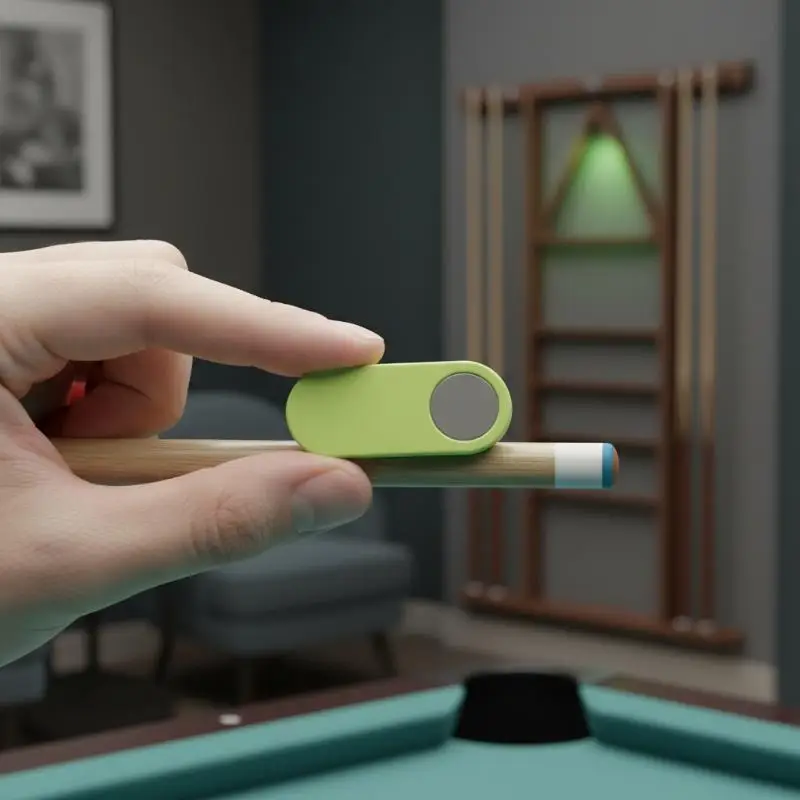 New Magnetic Billiard Chalk Clip With Strong Magnetic Force 4 Color Options Perfect For Pool Enthusiasts Daily Training