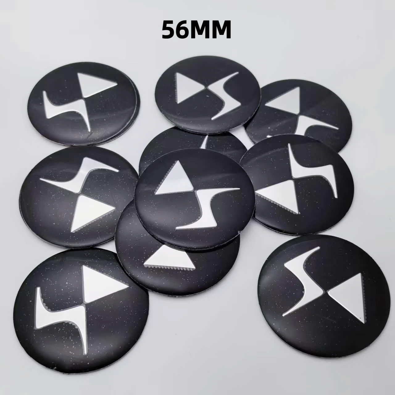 

4pcs 56MM DS Emblem Logo Car Stickers Accessories for DS3 DS5 DS6 PSA Car Wheel Center Caps Wheels Rim Hub Cover Badge Replace
