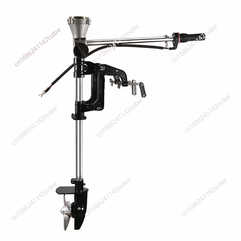 Mini Outboard Motor Accessories, Propeller and support for Marine Trolling Motor
