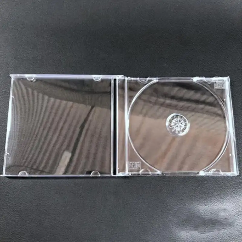 B03F 5pcs 12cm Protective PP Disc Storage Case For 2 CDs DVDs Lightweight