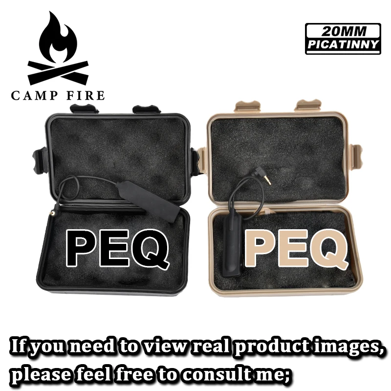 

PEQ15 PEQ Red Green Blue Lighting LED Light Beam Mark Flashlight Storage Box Battery box Fit 20MM Rail