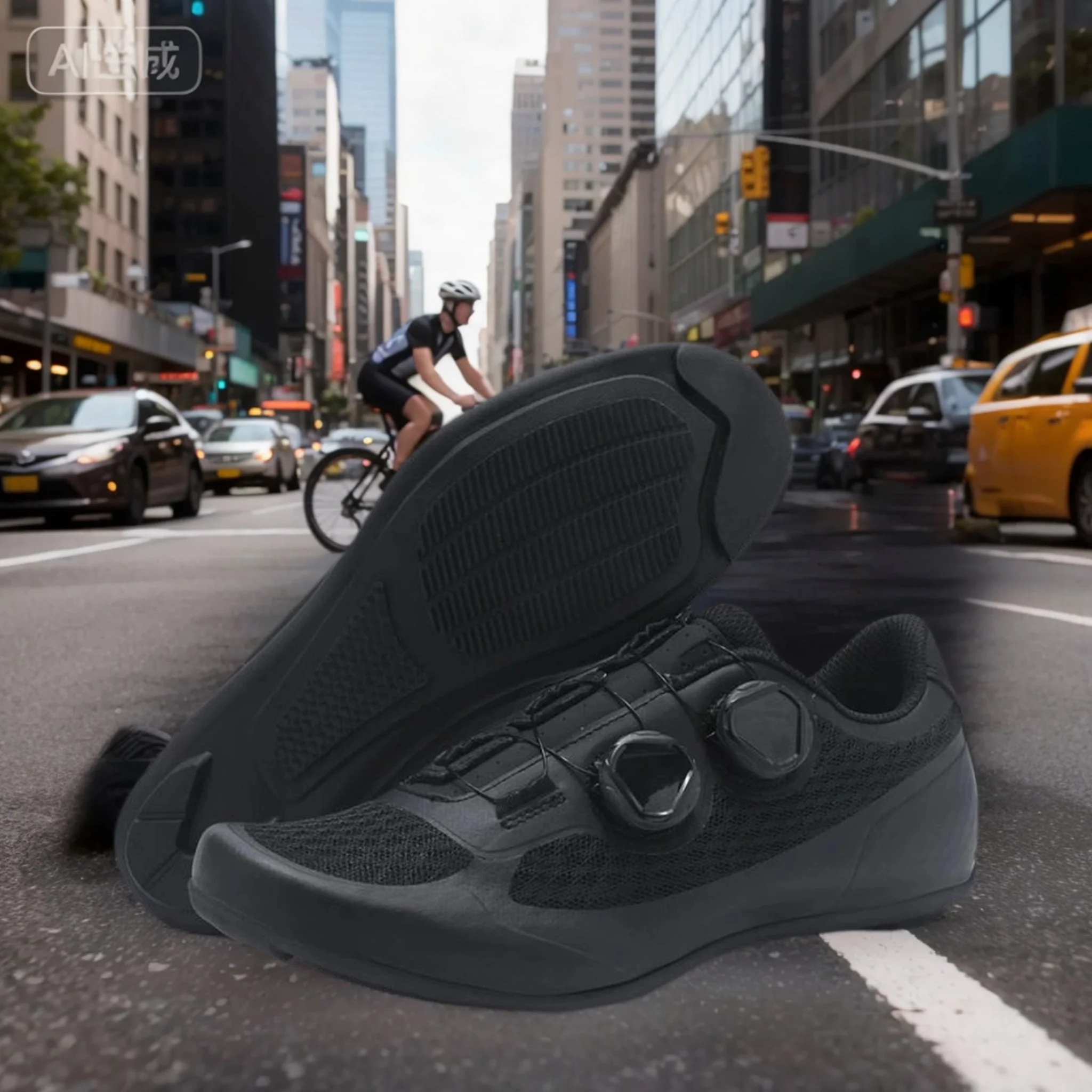 

WILDTO Ultralight Cycling Shoes Men's Road Bike Shoes Hardness12 Carbon Fiber Professional Self-locking SPD Cleats Footwear