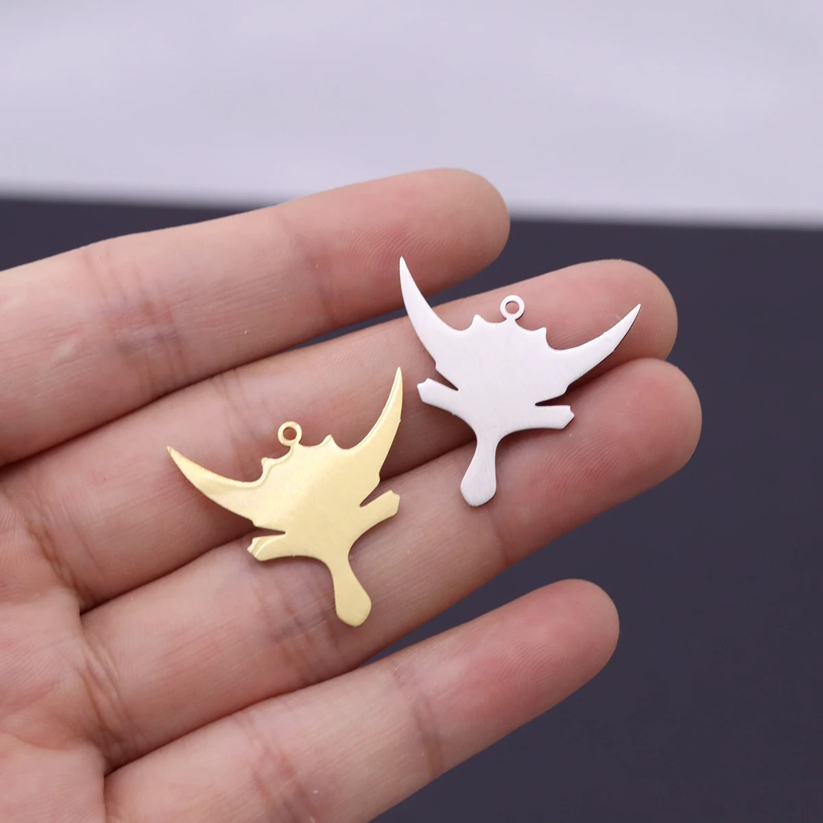 3pcs Warrior Battle Axe Charms Stainless Steel Pendant DIY Bracelet Necklace Earring Craft Jewelry Making Accessories - view 4