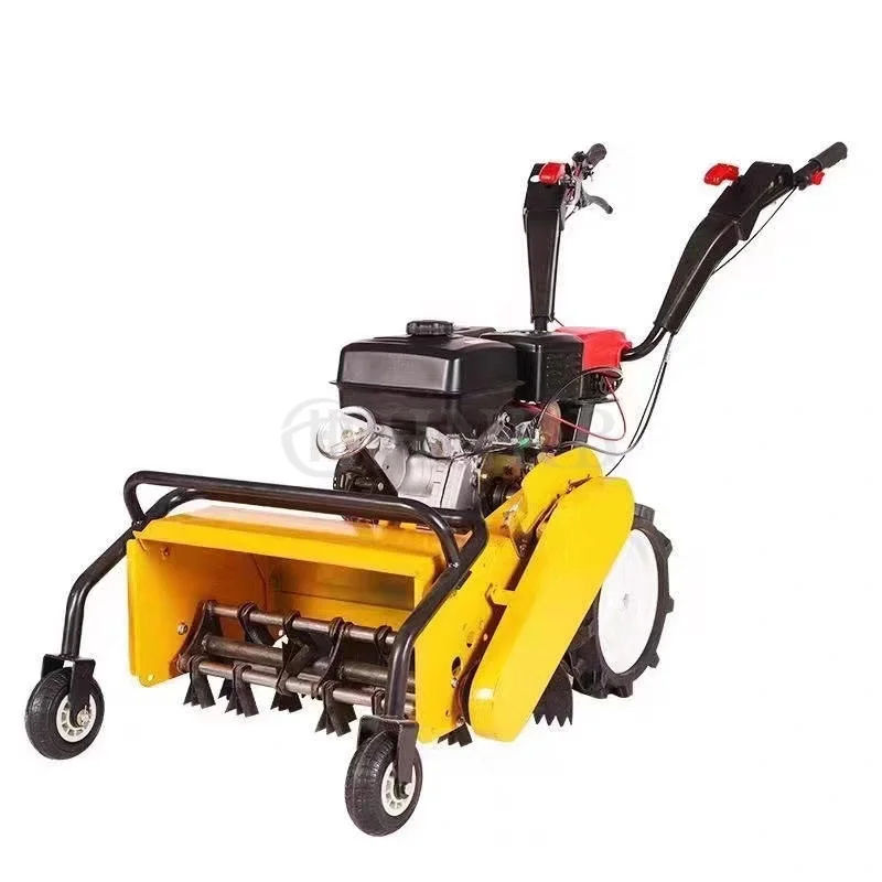 Self-Propelled Farm Garden Weeding Machine Handheld Cultivator Removing Grass Roots Ground Opening Rotary Tilling Soil