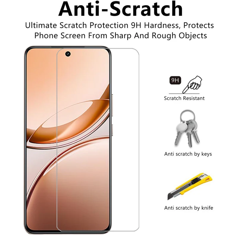 واقي شاشة من الزجاج المقسى لهاتف vivo v50 lite 4g 5g على vivov50 v 50 50v v50lite فيلم هاتف مضاء خفيف جلاس #4