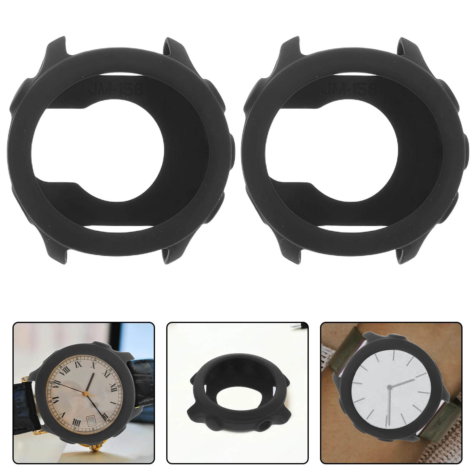 

Waterproof Silicone Watch Protector Case for Watch 40mm 44mm Dustproof Shockproof Anti-Scratch Sport Band Accessories