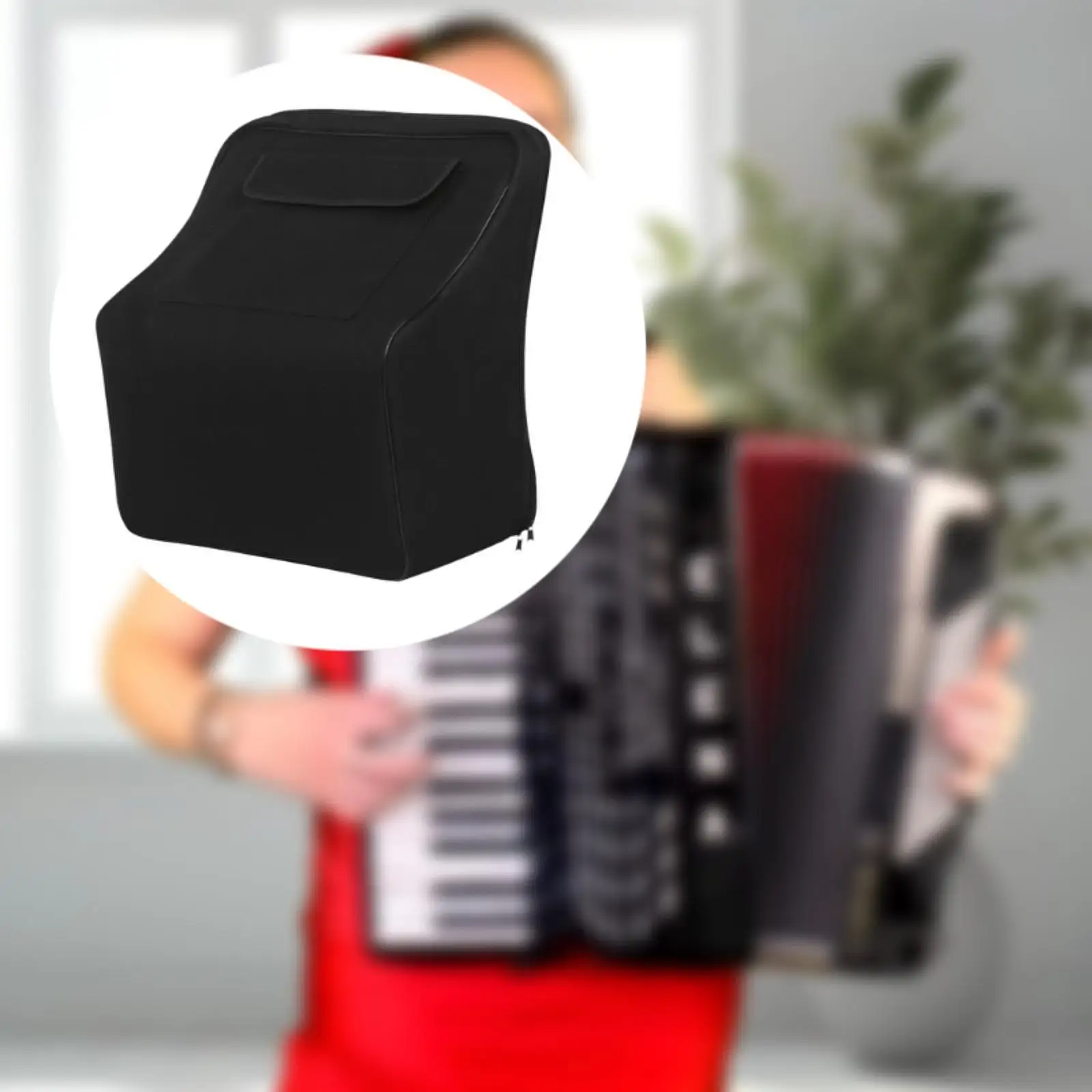 

Accordion Bag Thick Sponge Padding Backpack for 40-120 Bass Piano Accordions