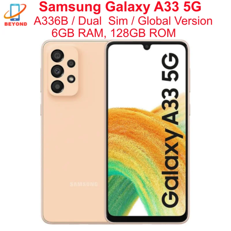 Samsung Galaxy A33 5G A336B A336B/DS 6.4