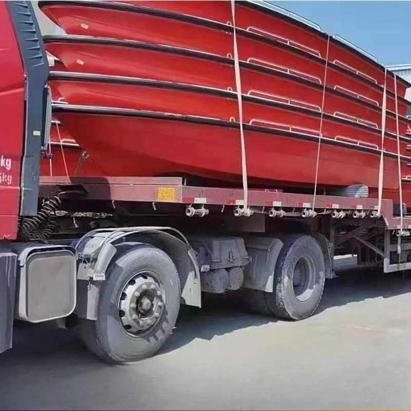 التحكم في الفيضانات في حالات الطوارئ وقارب الإنقاذ، شحن الألياف الزجاجية السميكة ذات الطبقة المزدوجة الصلبة #2