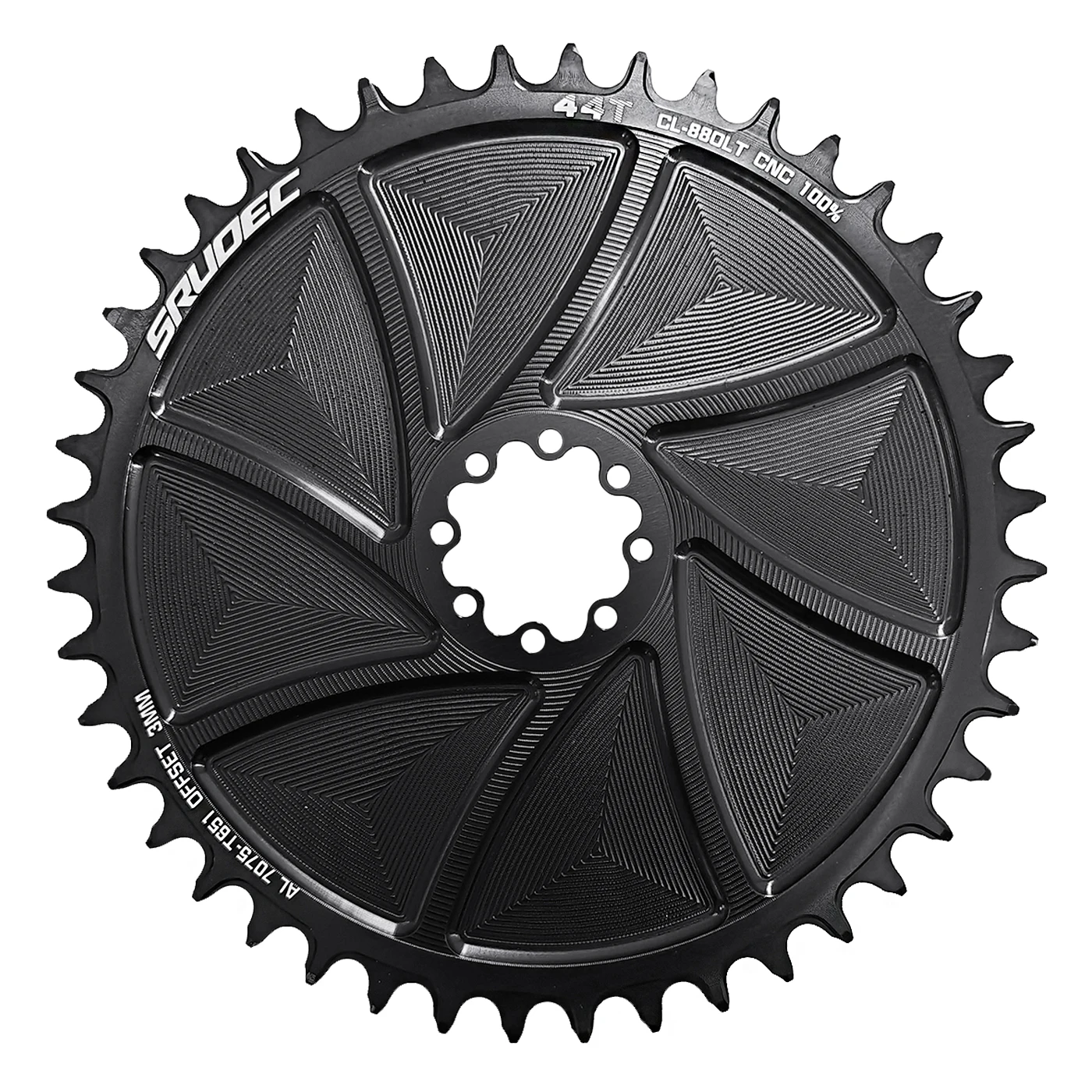 AliExpress KRSEC 8-Bolt Bicycle MTB Chainring Wide And Narrow Teeth Chainring CNC 7075 Aluminum Alloy Lightweight For SRAM 8-Bolt Crankset Parts