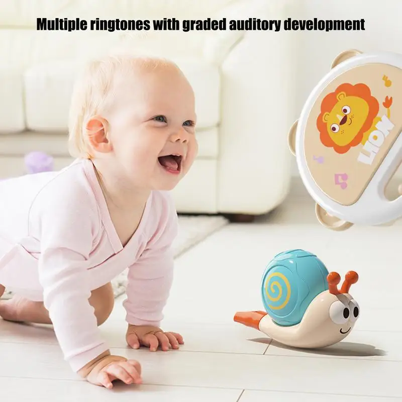 Musical Instruments For Kids Child Grab Shake Rattle Sensory Teether 5pcs Musical Instruments Toy Set Early Learning Musical