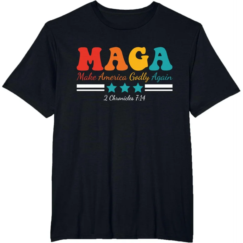 

Maga makes America great again, interesting Trump T-shirt