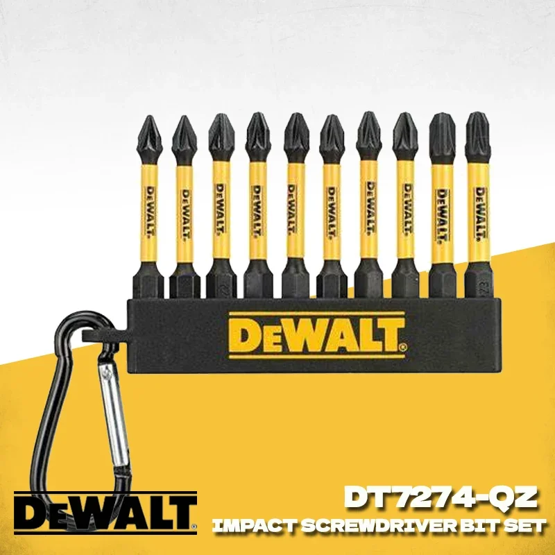 

DEWALT DT7274 Набор ударных отверток Pozi и 50 мм PZ1 PZ2 PH2 Аксессуары для электроинструментов из высокоскоростной стали DT7274-QZ