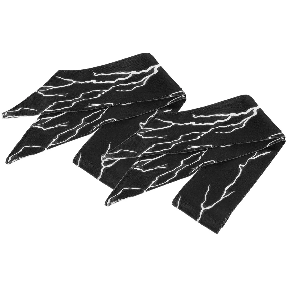 

2Pcs Pattern Elastic Headb s for Women Hair Wrap B Sports Yoga Running Workout Comfortable Breathable
