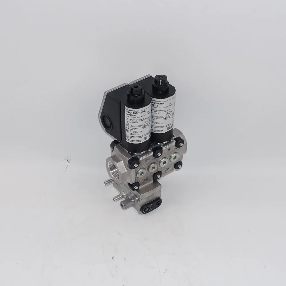 Original kromschroder Air/gas ratio control with solenoid valve VAS125 with VAG125