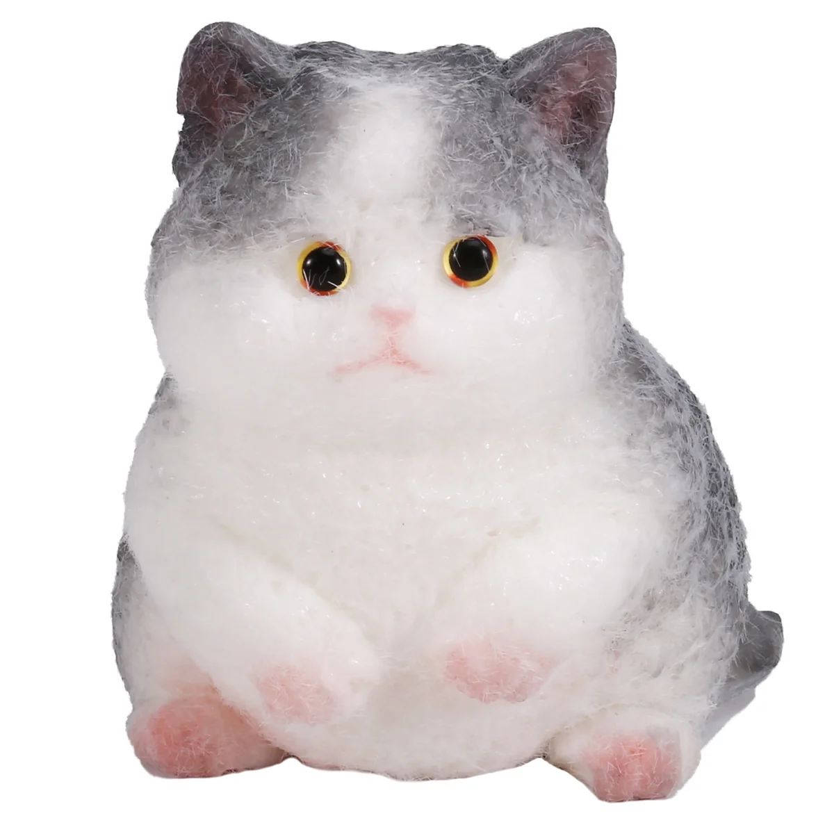 

A72Z Medium Squishy Cat Toys Stress Relief Cat Squishy Toys Funny Cat Squishy Toys Soft Cat Squishy Stress Toy Gifts,B