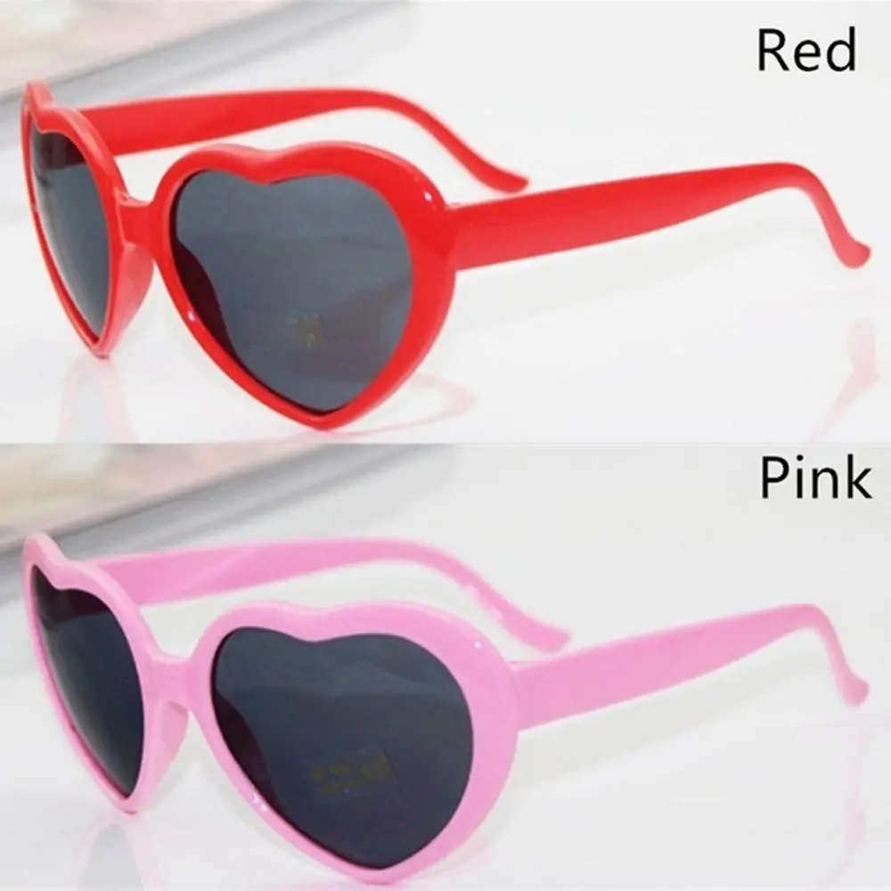 New Gifts Durable Lights Become Love Image Heart-shaped Heart Diffraction Glasses Special Effect Glasses