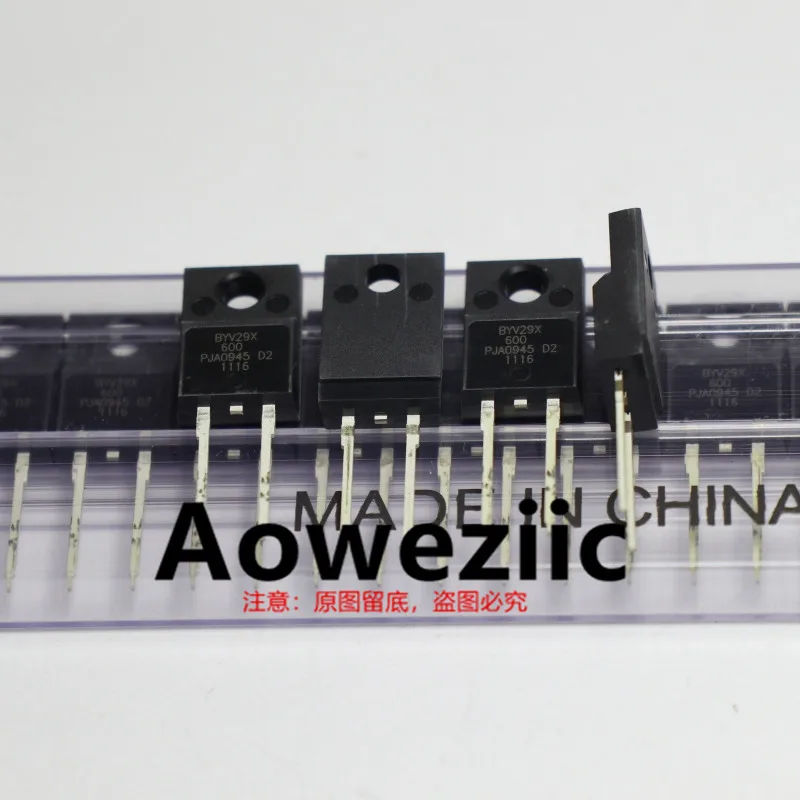 Aoweziic  100% New Imported Original BYV29X-600   BYV29X600  BYV29FX-600  BYV29FX600  TO-220F   AP9992GP  9992GP  SM7580N TO-220
