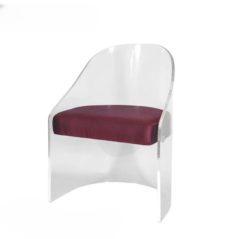 

Acrylic dining chairs, backrest chairs, exquisite bedroom dressing chairs, home leisure