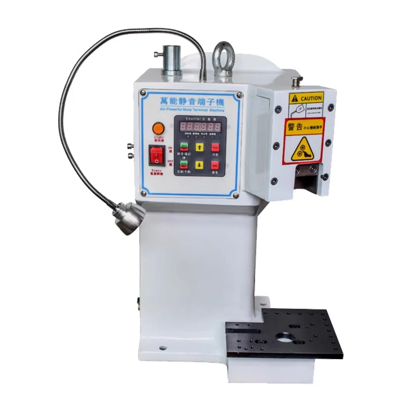 Semi-automatic terminal machine, silent cast iron terminal machine, multi-function crimping machine, universal type
