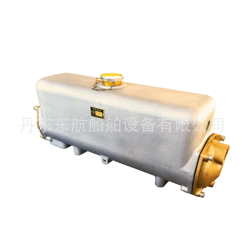 

(Специально для морских перевозок) Теплообменник для дизельного двигателя CH400, теплообменник, алюминиевый резервуар для пресной воды на заказ, морской.