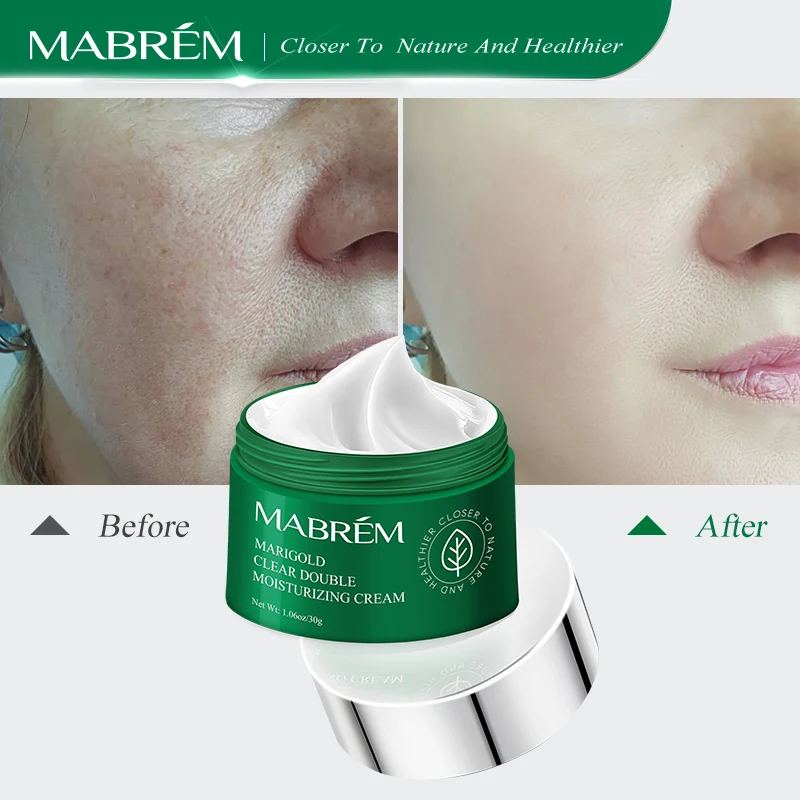 MABREM Moisturizing Cream Anti-Aging Whitening Wrinkle Removal Repair pores Relieves Rough And dry Calendula Firming Care 35g