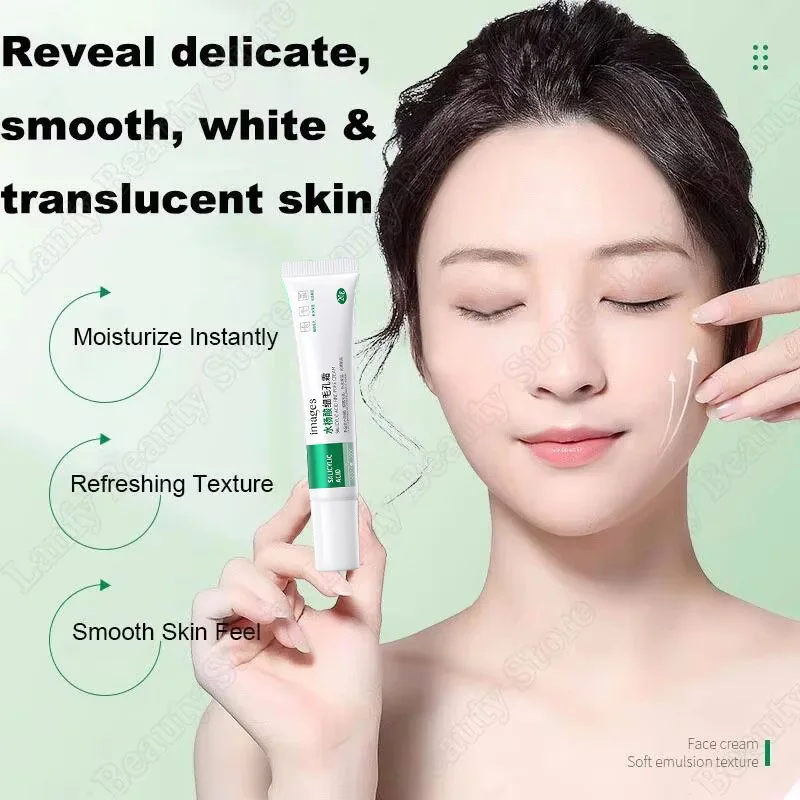 Salicylic Acid Pore Clearing Cream Shrink Pores Remove Blackheads Acne Brighten Moisturizing Smooth Skin Care Korean Products