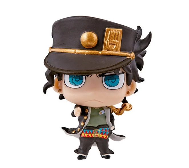 Bandai JoJo's WORLD3 Gashapon Toy Dio Brando César Anthonio Zeppeli Kakyoin Noriaki postura sentada Anime modelo de figura de acción