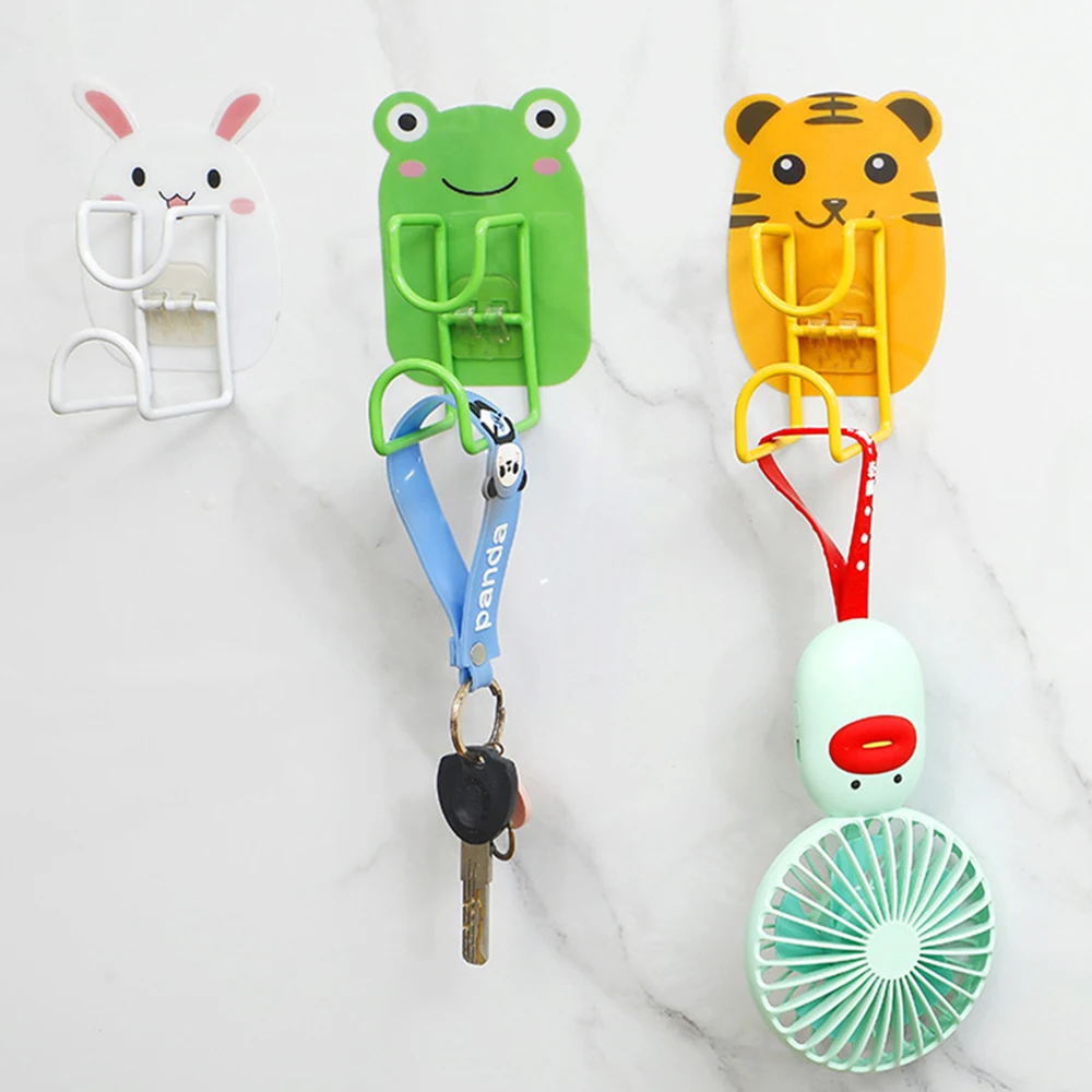 Cute Cartoon cremalheira do armazenamento, Acessórios Do Banheiro Soco-Free, Toalheiros, Basin Rack