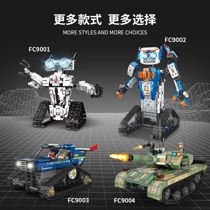 Forange Programming Robot 2.4GHZ Intelligent Control Building Block Toys IT Science and Education Equipment Automotive Robot