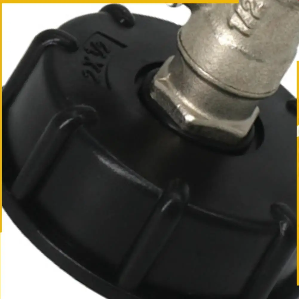 

A92P IBC Шаровой выпускной бак для крана 3/4 дюйма Пищевой сливной адаптер S60X6 1000 л Бак для дождевой воды Контейнер для латунного шланга Кран для крана