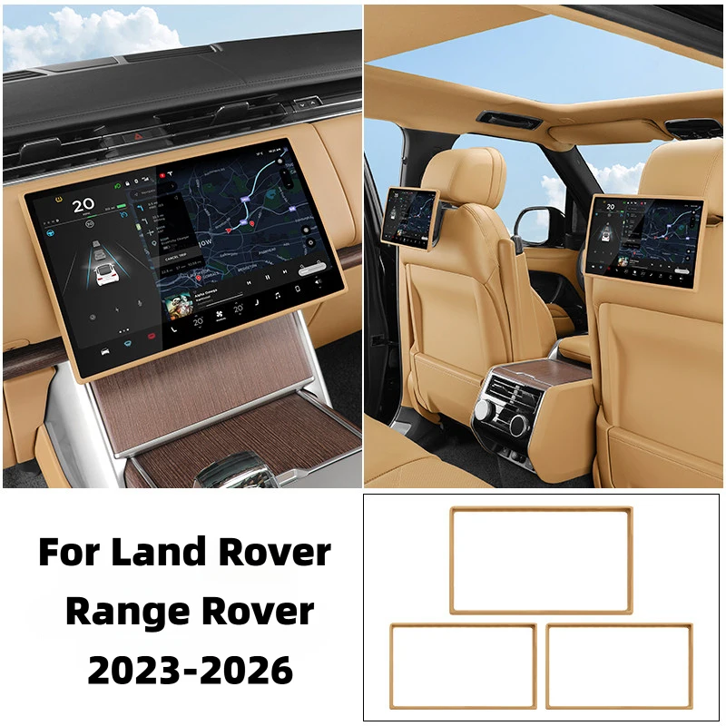 

Screen Protector Central Control Silicone Cover For Land Rover Range Rover Vogue L460 2023-2026 Interior Accessories