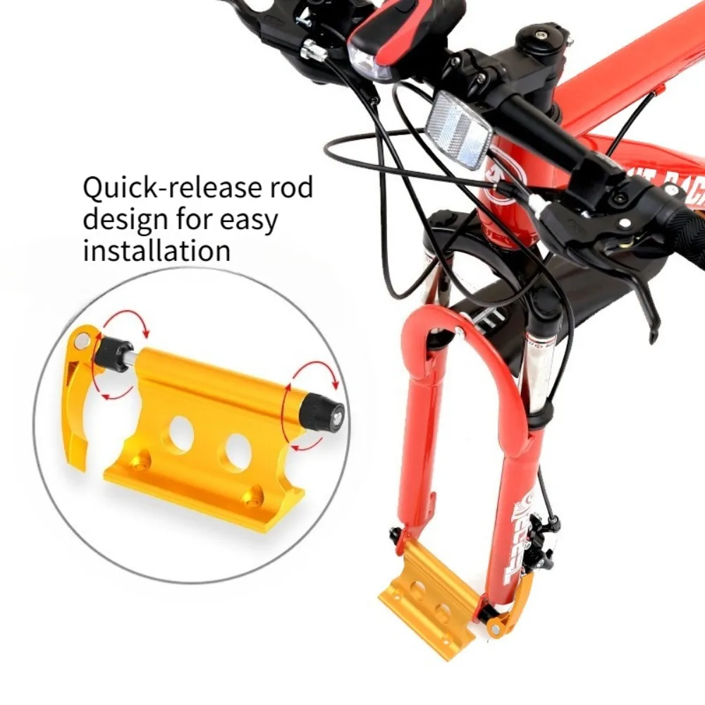 

Крепление-фиксатор для велосипедной вилки с быстрым креплением, портативный, для автомобиля, внедорожника, велосипеда, аксессуары для модификации велоспорта
