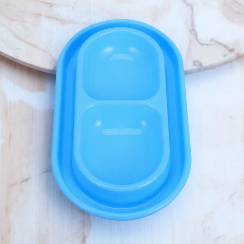 

Double Cat Bowl Ant Proof Feeding Station for Small Medium Dogs Cats Outdoor Food Water Dish Anti Ant Protection