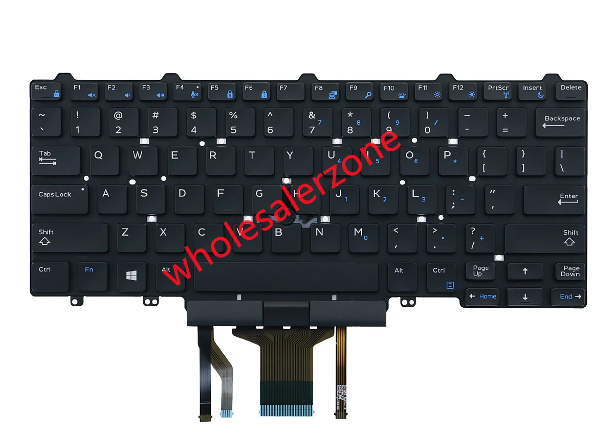 US Backlit keyboard for Dell Latitude E5450 E5470 E5480 E5490 E7450 E7470 E7480 E7490 5450 5470 5480 5490 7450 7470 7480 7490