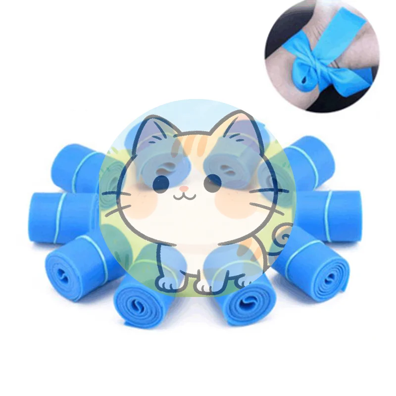 *10 Rolls First-Aid Disposable-Tourniquets Latex-Free Tourniquet -Emergency-Tourniquet Nursing-Supplies-Essentials