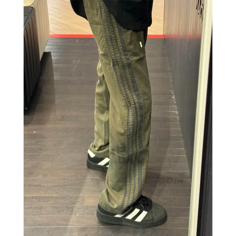 

F2O Focus Cool Spor Teenage Boys Pants American High Street Military een Straight Leg Workwear Trousers Loose Fit Elastic...