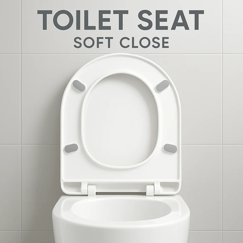 

Replacement Toilet Seat Classic Design Universal Fit Standard Toilets