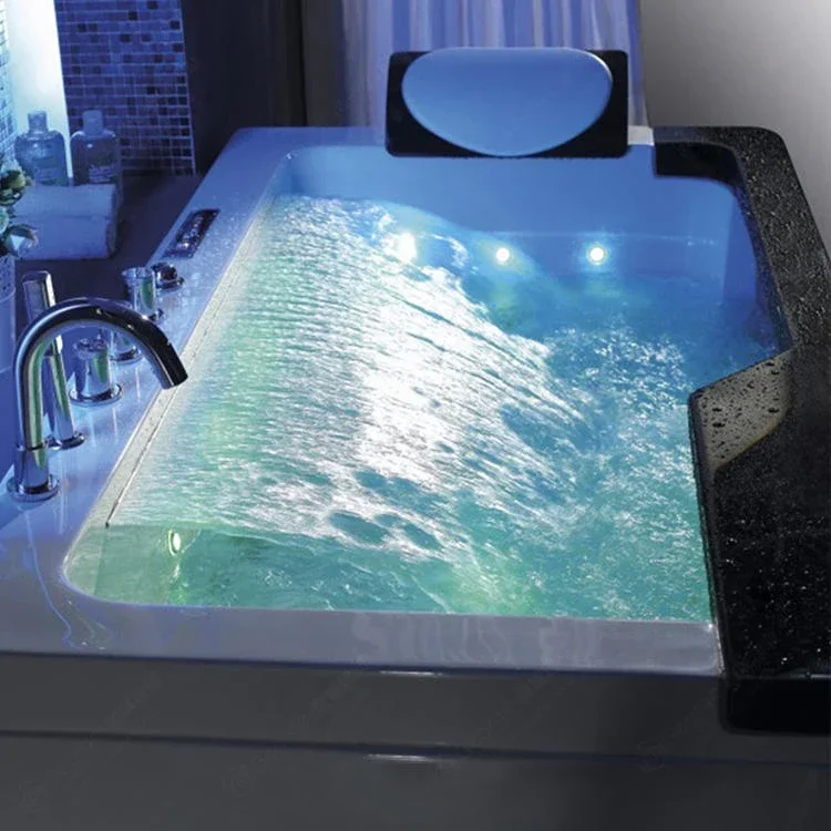 

Acrylic whirlpool spa Rectangular bathtub spa whirlpool