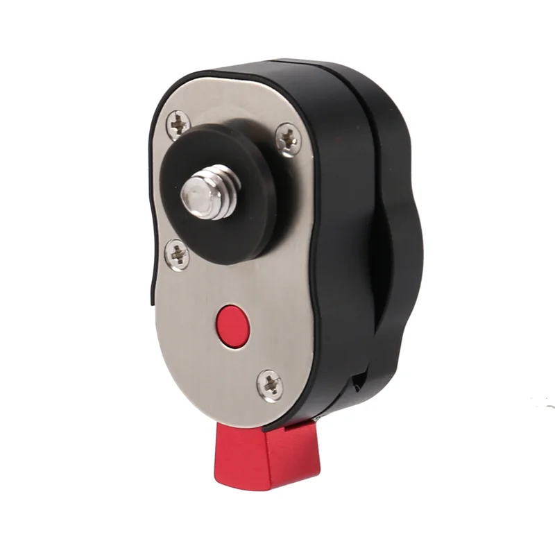 

AA08-6X Field Monitor Quick Release Plate For LCD Monitor Magic Arm LED Light Camera Camcorder Rig With 1/4-Inch Screw Hole