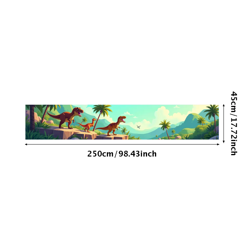 保育園の装飾、ジャングルの背景、想像力豊か、カラフル、大きく、子供に優しい、誕生日パーティーのためのインストールが簡単な背景