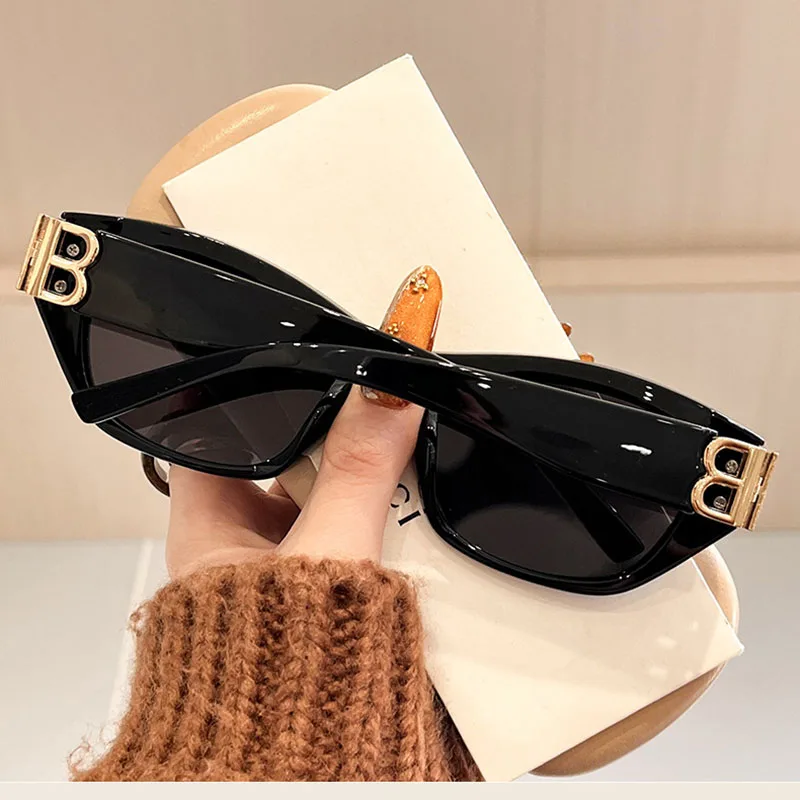 

MIZHO 2025 High-quality Polaroid Sunglasses Women Brand Designer Sexy Ladies Vintage Retro Shades Sun glasses Cat eye UVA