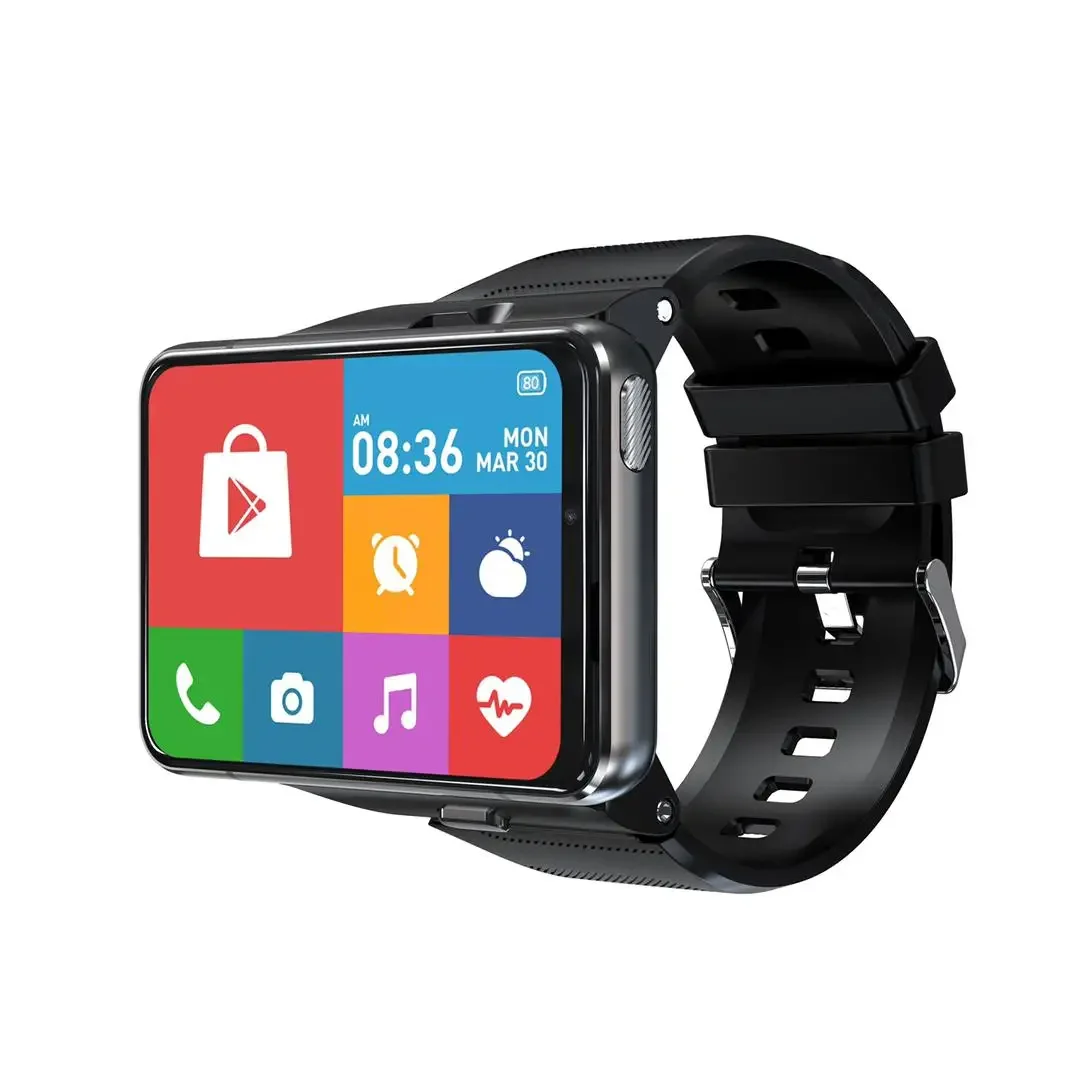 

New 4G Smart Watch Android 9.0 MTK6761 Quad Core 4GB 64GB 2.88" HD Large Screen Smartwatch 5.0MP+13.0MP Dual Camera 2300mAh