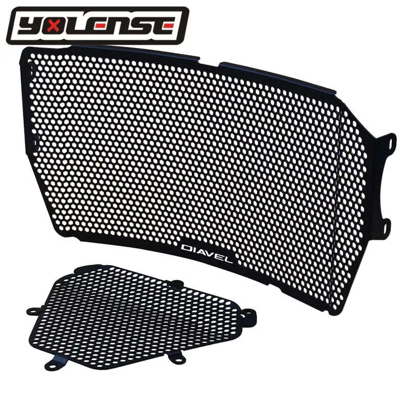 

Аксессуары для мотоциклов, алюминиевая решетка радиатора, защитная решетка для DIAVEL 1260 Diavel 1260S 2019-2023